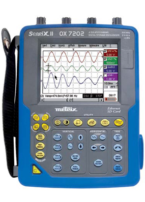便攜式數(shù)字儲(chǔ)存示波器OX7202