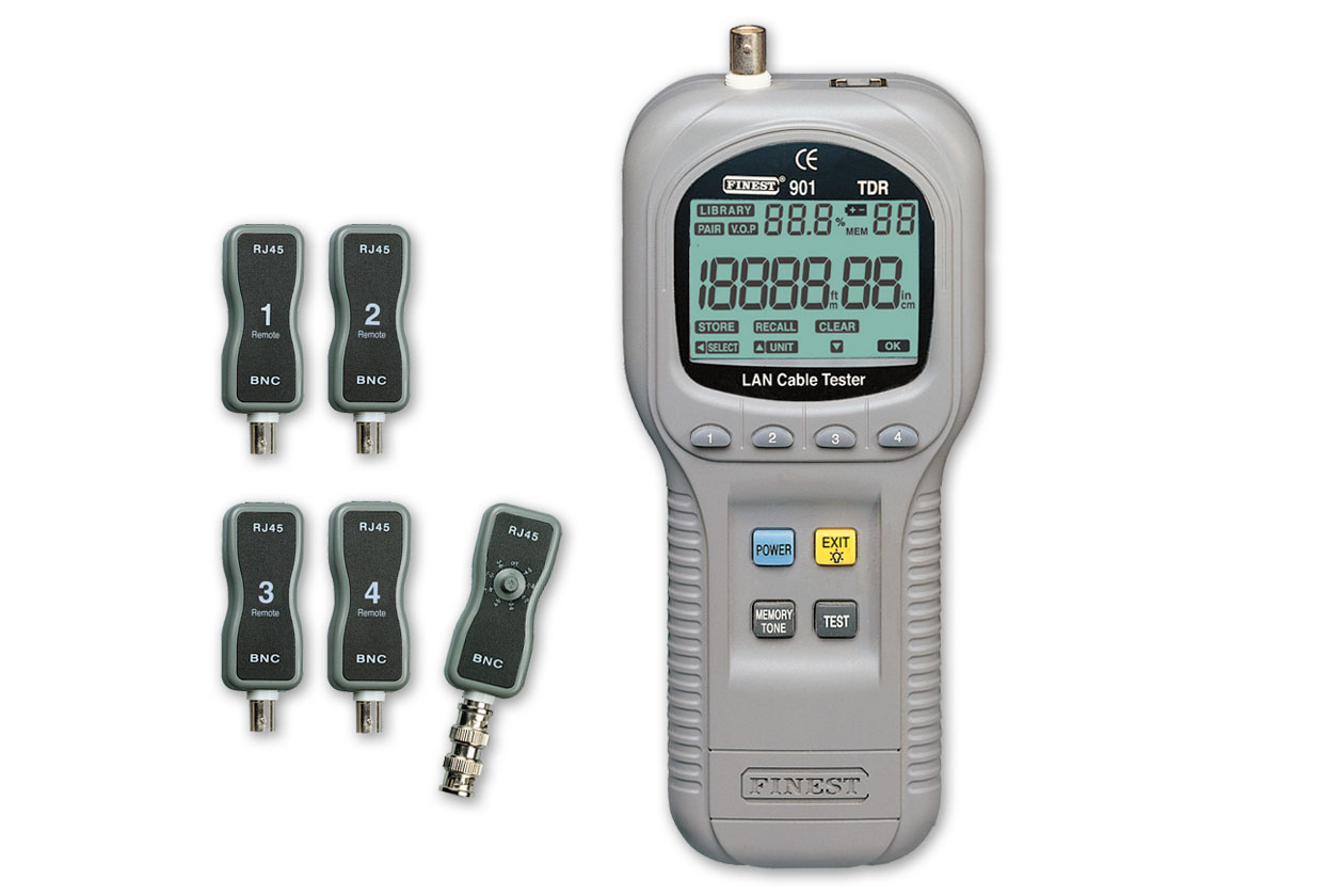 F901高精度TDR網(wǎng)絡診斷|電纜測試儀