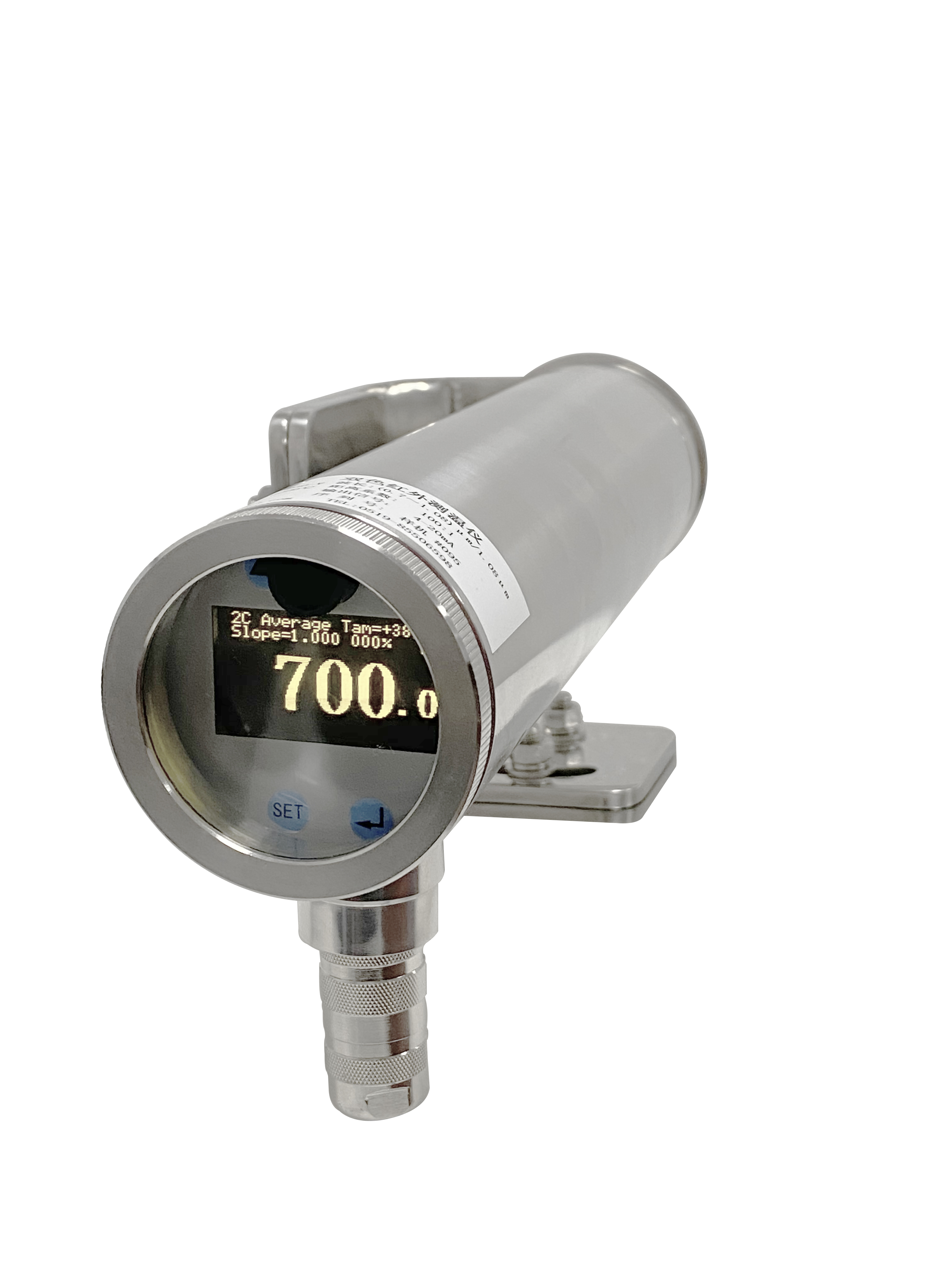 固廢焚燒二燃室紅外測(cè)溫系統(tǒng)